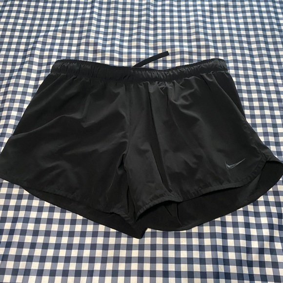 Nike Pants - Nike running shorts- spandex liner inside